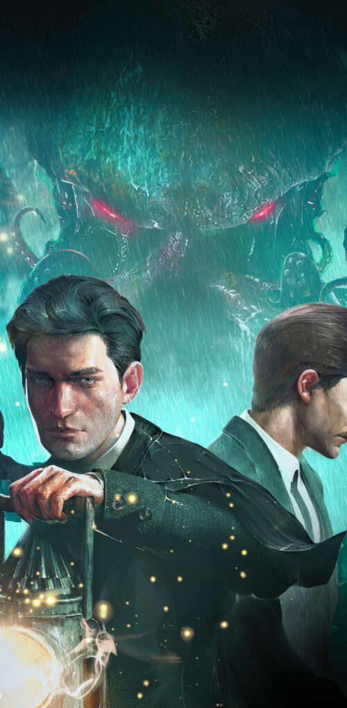Sherlock Holmes, in piedi sotto una pioggia battente, si trova di fronte a un enorme... Huawei Mate 30 Pro