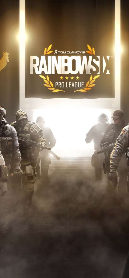 A cinematic view of a tactical operator from Tom Clancy's Rainbow Six: Siege equipped... Phone pictures for wallpaper