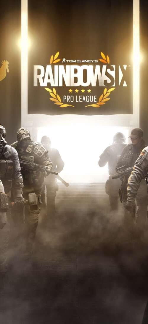 A tactical operator from Tom Clancy's Rainbow Six Siege prepared for combat with... realme neo7 Turbo wallpapers for android