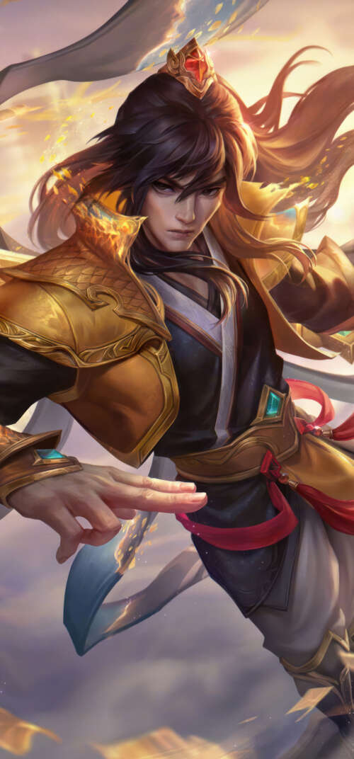 Talon from League of Legends prepared for a lethal strike with his iconic blades. Samsung Galaxy S26 Ultra hd background