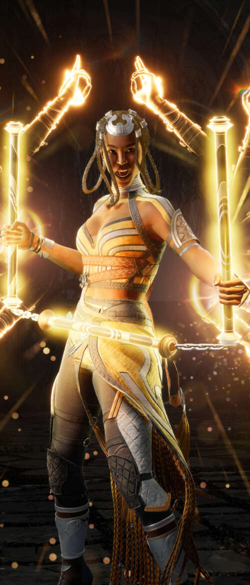 Tanya from the video game Mortal Kombat 1 nubia Flip 3 wallpapers for android