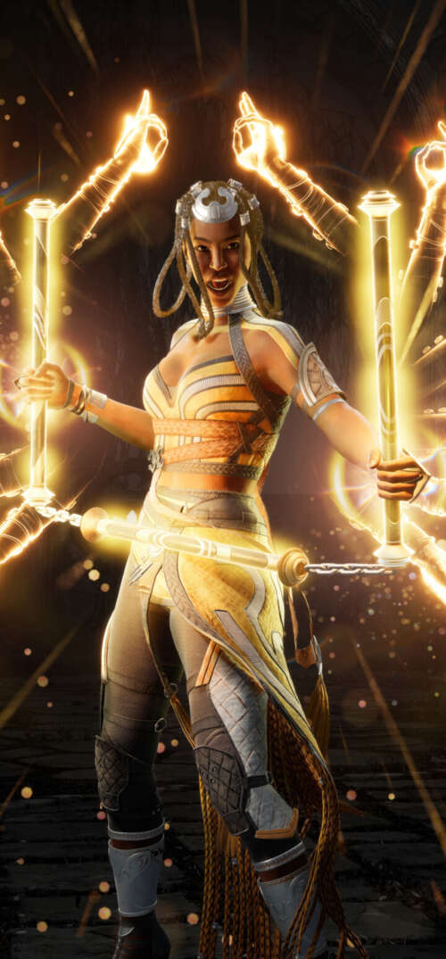 Tanya from the video game Mortal Kombat 1 UmiDigi Umidigi X free background