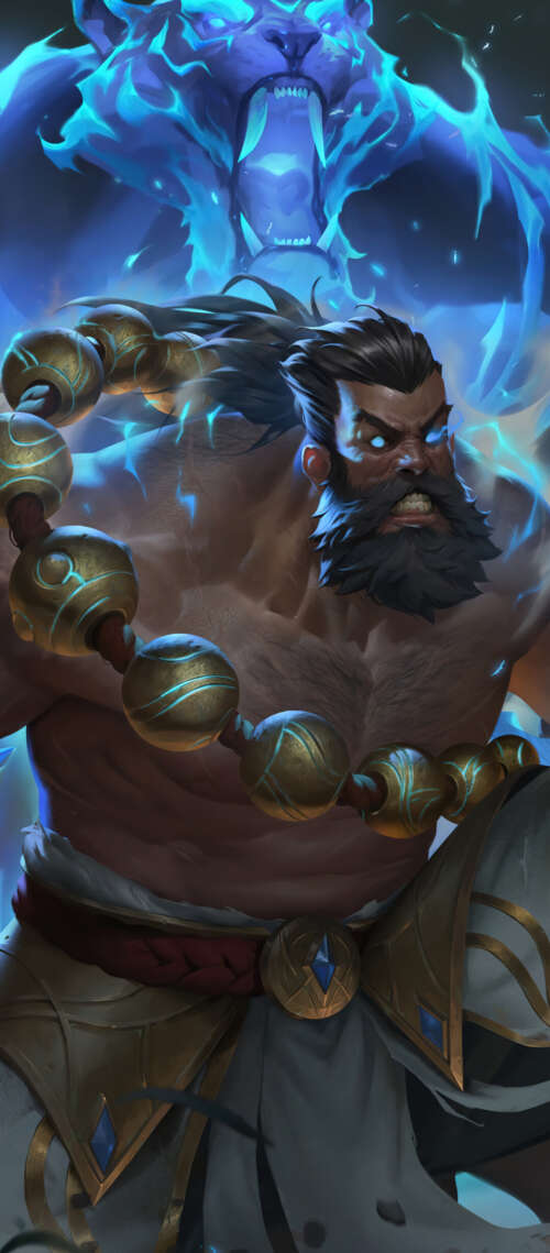 Udyr, lo Spirit Walker di League of Legends, incarna il potere sciamanico primordiale.