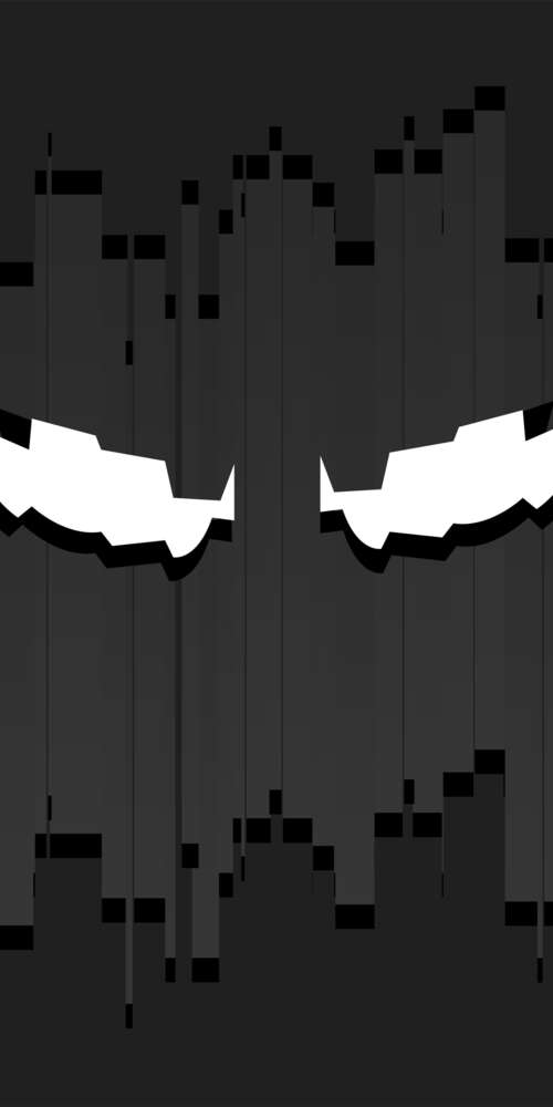 A minimalist vector-style illustration of the character Vigil from Tom Clancy's Rainbow... Doogee Fire 3 Max hand phone wallpaper