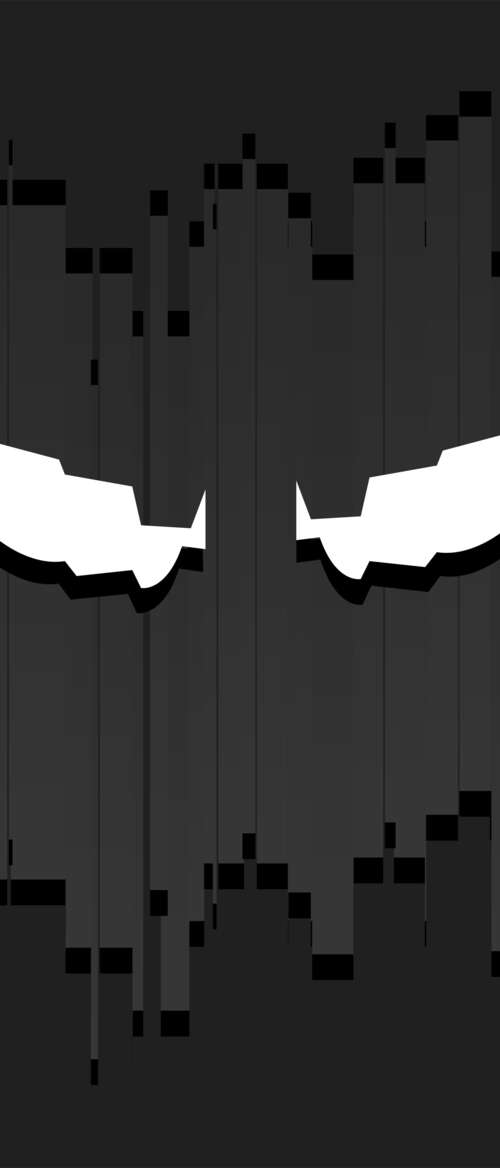 A minimalist vector-style illustration of the character Vigil from Tom Clancy's Rainbow... Samsung Galaxy Z Flip7 pictures for wallpaper