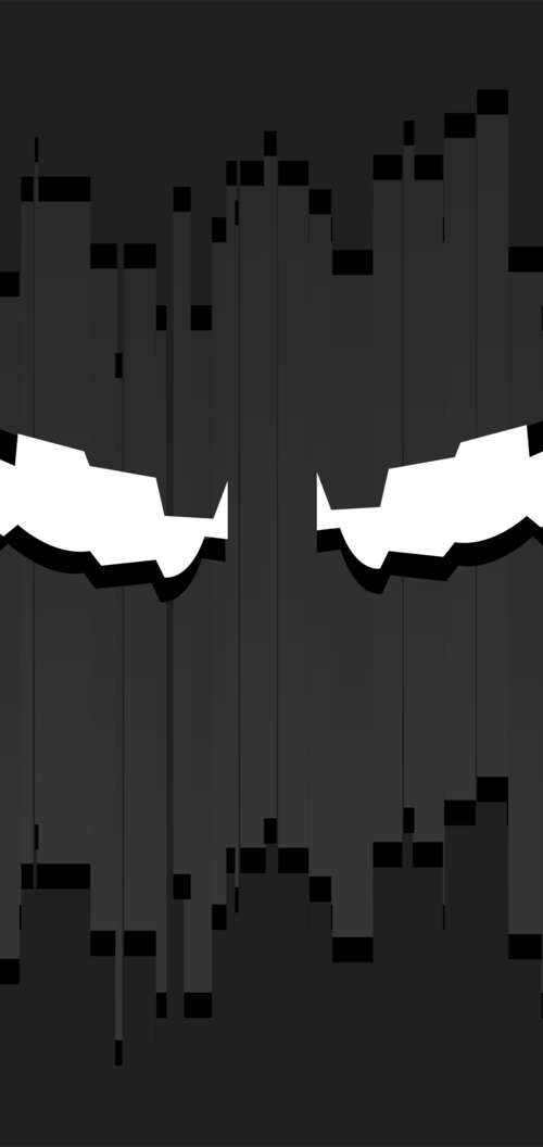 A minimalist vector-style illustration of the character Vigil from Tom Clancy's Rainbow... Oppo A6c