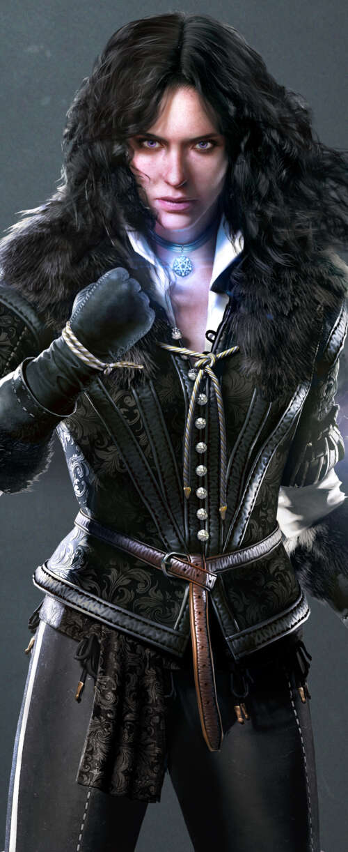 Yennefer di Vengerberg, la potente maga di The Witcher 3: Wild Hunt.