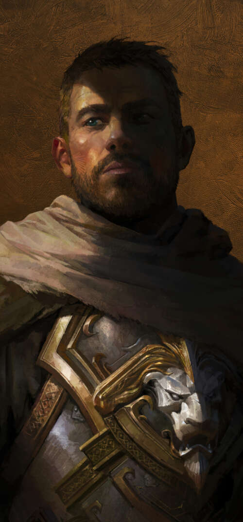 Un ritratto epico di Anduin Wrynn, protagonista del videogioco World of Warcraft:... Samsung Galaxy S26 Ultra