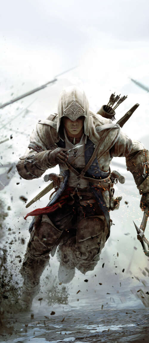 Connor Kenway, protagonista di Assassin's Creed III, indossa il suo caratteristico... Xiaomi Redmi 14C 5G
