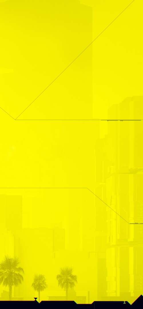 A cybernetic character standing in a dark, neon-lit futuristic street inspired by... wallpaper