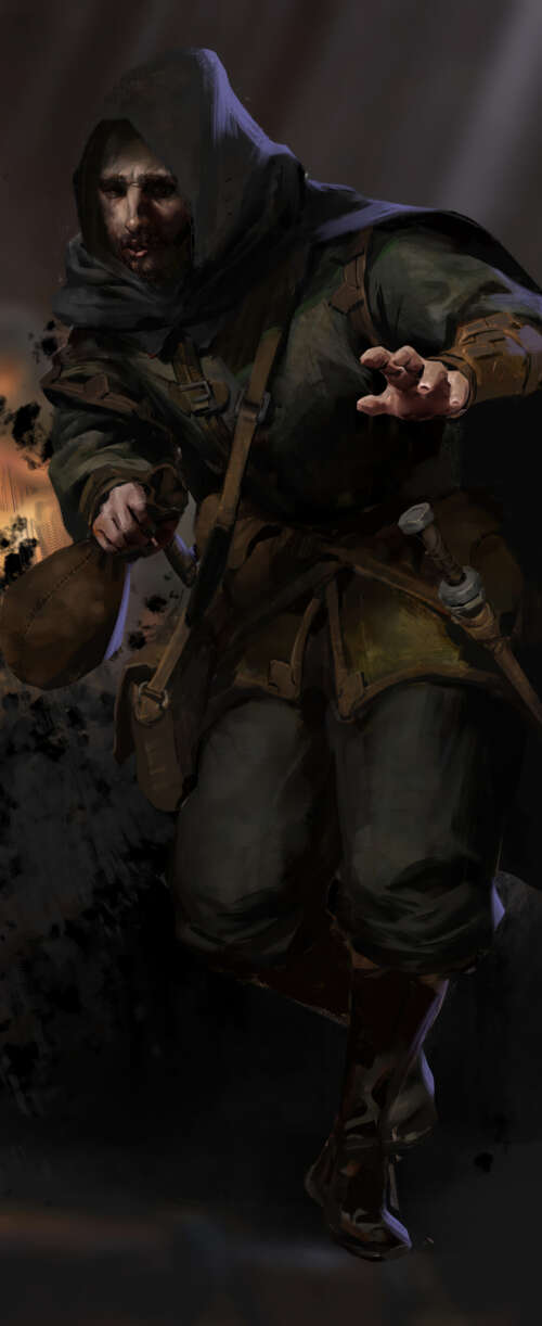 A menacing armored warrior from the game Dark and Darker in a dark, atmospheric dungeon... Meizu Note 16 background images hd