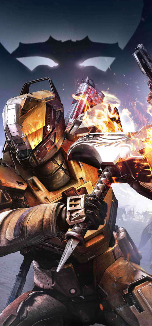 Un Guardiano, proveniente dal videogioco Destiny: The Taken King, affronta nemici... Samsung Galaxy S26 Ultra