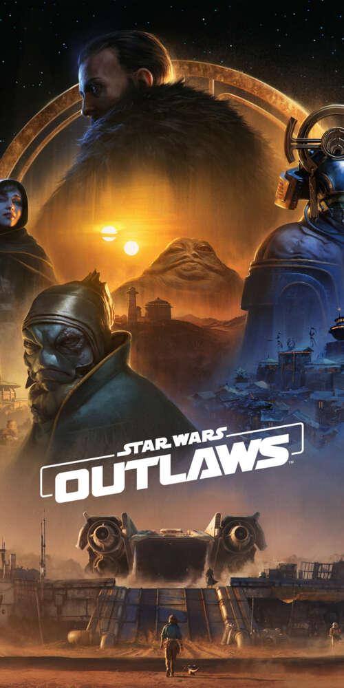 A cinematic shot featuring Kay Vess from the video game Star Wars Outlaws. Doogee Fire 3 Max mobile wallpaper