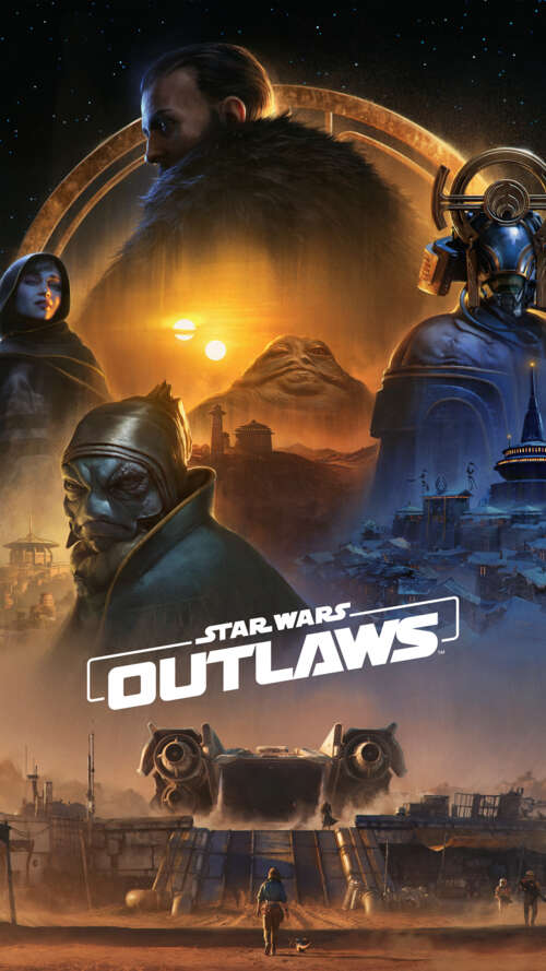 A cinematic shot featuring Kay Vess from the video game Star Wars Outlaws. lava Play Max hd background