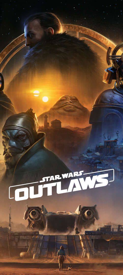 A cinematic shot featuring Kay Vess from the video game Star Wars Outlaws. Oukitel WP62 lock screen wallpaper