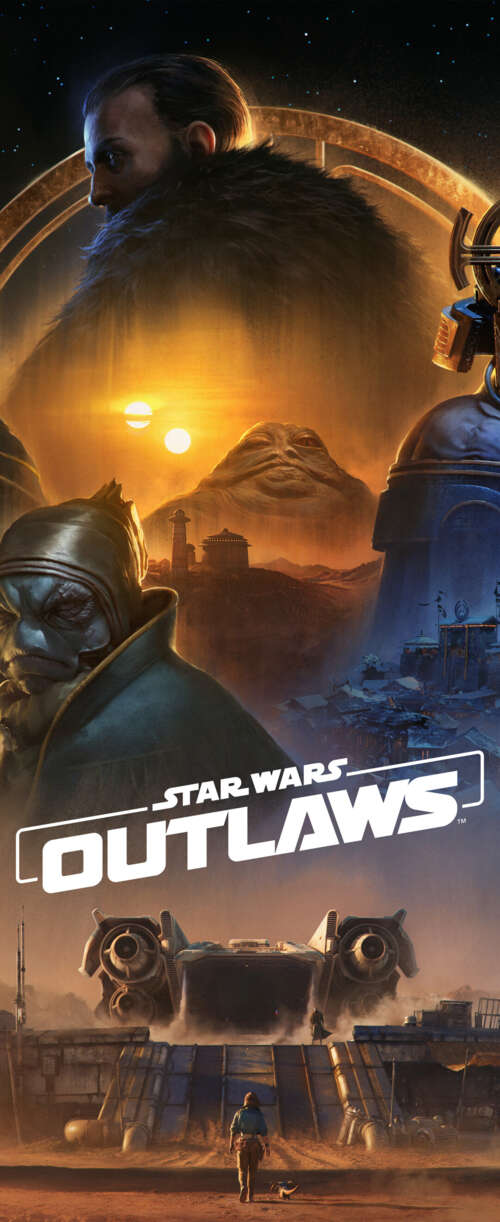 A cinematic shot featuring Kay Vess from the video game Star Wars Outlaws. Meizu Note 16 wallpapers for android