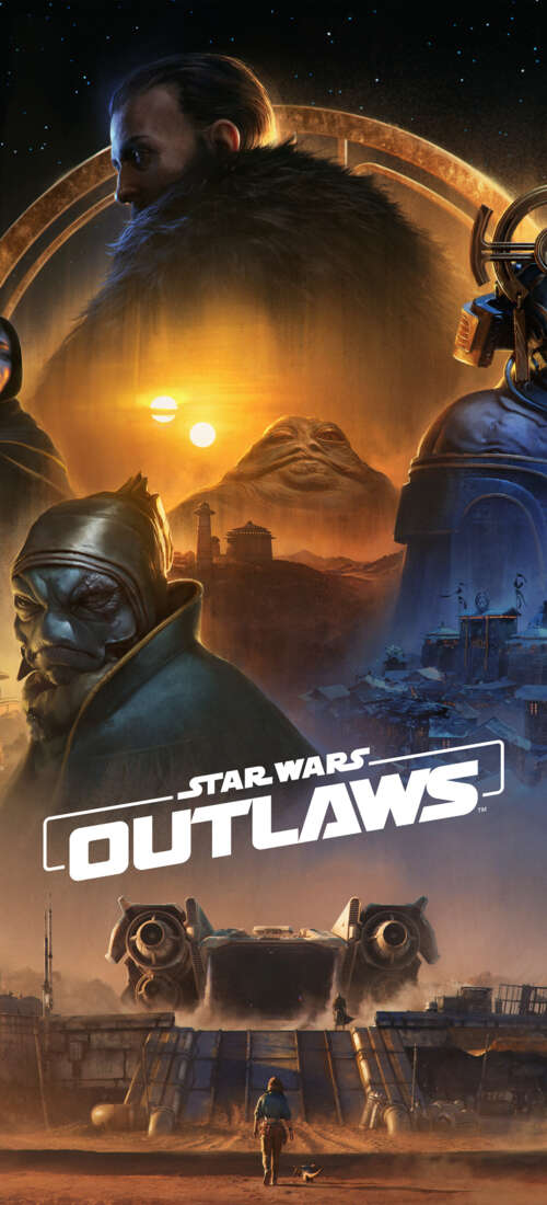 A cinematic shot featuring Kay Vess from the video game Star Wars Outlaws. Honor X9d wallpaper