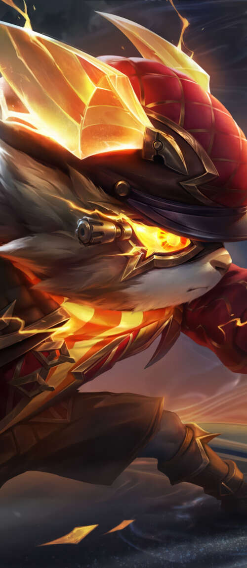 A detailed illustration of the character Kennen from the video game League of Legends. Xiaomi Redmi 14C 5G