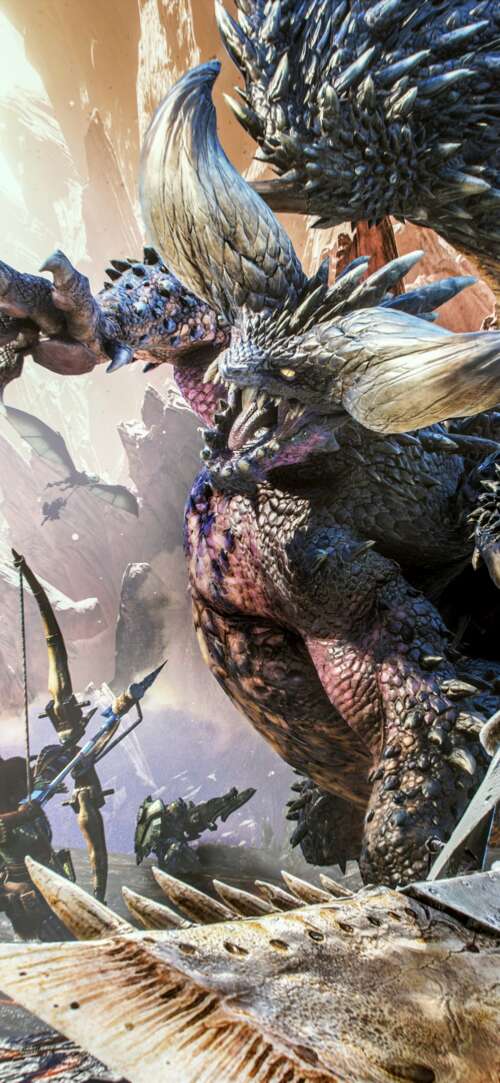 Nergigante, l’Antico Drago di Monster Hunter: World, si distingue per le sue imponenti... Poco M7 Plus