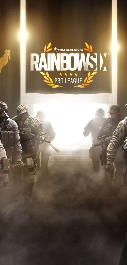 Un operatore tattico del gioco Tom Clancy’s Rainbow Six Siege, equipaggiato con un’avanzata...