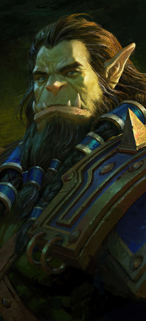 Thrall from World of Warcraft in a cinematic pose. Honor X9d free hd wallpapers
