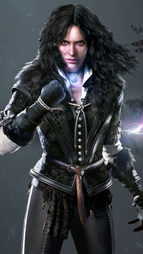 Yennefer di Vengerberg, la potente maga di The Witcher 3: Wild Hunt. lava Play Max