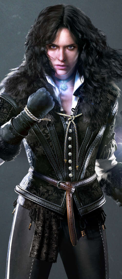 Yennefer di Vengerberg, la potente maga di The Witcher 3: Wild Hunt. Xiaomi Redmi 14C 5G