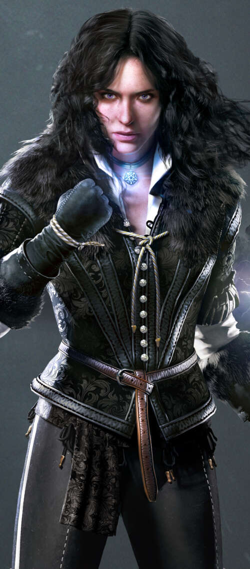 Yennefer di Vengerberg, la potente maga di The Witcher 3: Wild Hunt. Oukitel WP61