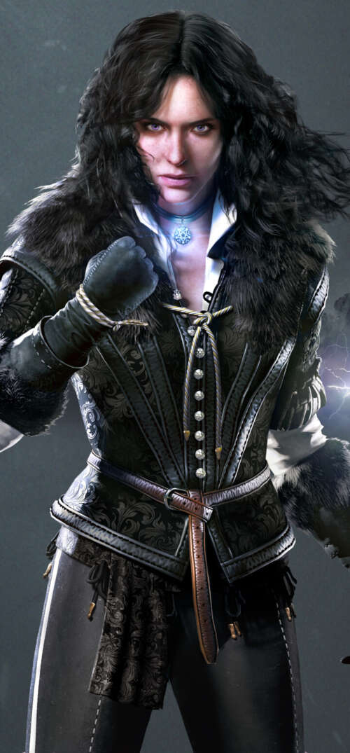 Yennefer di Vengerberg, la potente maga di The Witcher 3: Wild Hunt. UmiDigi Umidigi X