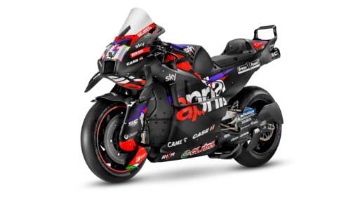 2024 Aprilia RS-GP MotoGP racing motorcycle isolated on a white background pictures for wallpaper