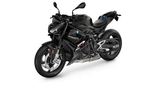 2024 BMW S1000R naked sport motorcycle isolated on a white background free background