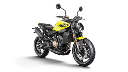 2025 Husqvarna Vitpilen 801 motorcycle isolated on a white background wallpaper download