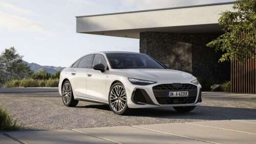 A high-resolution 8K rendering of a sleek 2025 plug-in hybrid concept car. free hd wallpapers
