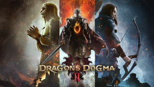 The Arisen exploring a vast, detailed fantasy world in the video game Dragon's Dogma... ps4 wallpaper