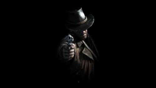 A high-definition, cinematic portrait of Arthur Morgan from Red Dead Redemption 2... wallpaper