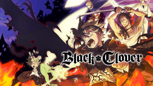 Asta from the Black Clover anime series featured in professional key art.