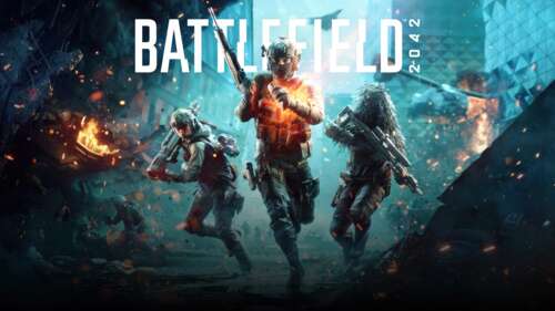 Cinematic 5K key art from Battlefield 2042 featuring a specialist soldier in a near-future... pictures for wallpaper