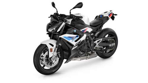 BMW S1000R naked sportbike isolated on a white background desktop wallpaper
