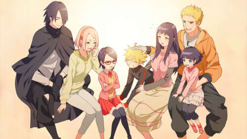 A cinematic movie poster for Boruto: Naruto the Movie showcasing Naruto Uzumaki,... wallpaper for pc download