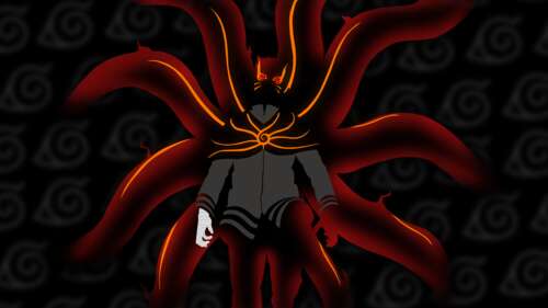 A cinematic close-up of Boruto Uzumaki and Naruto Uzumaki from Boruto: Naruto Next... hd background