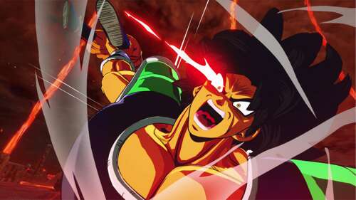Broly from Dragon Ball Sparking Zero showcasing immense power. computer backgrounds
