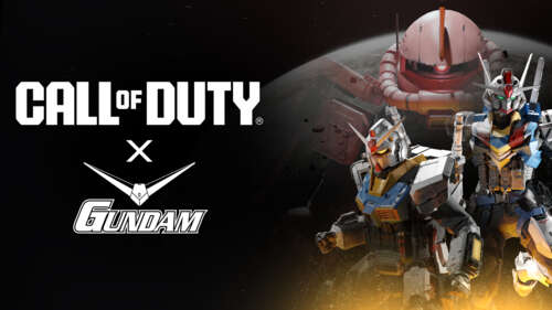 A cinematic 5K rendering of a Mobile Suit Gundam integrated into a realistic Call...