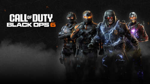 A cinematic shot of a tactical soldier from Call of Duty: Black Ops 6 in a dark,... pictures for wallpaper