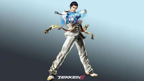 A highly detailed, 8K resolution close-up of Claudio Serafino from the game Tekken... high definition wallpaper