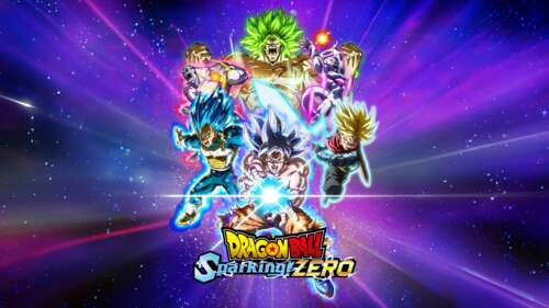 Epic battle cover art for the Dragon Ball: Sparking! Zero video game featuring iconic... pictures for wallpaper