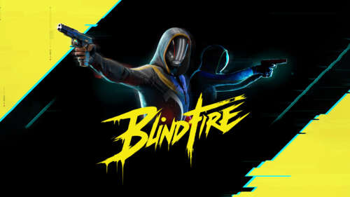 A character from the video game Blindfire mid-action, featuring advanced combat gear... free wallpaper