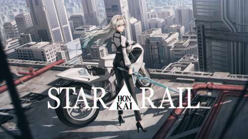 A high-resolution anime portrait of Firefly from Honkai: Star Rail. wallpaper