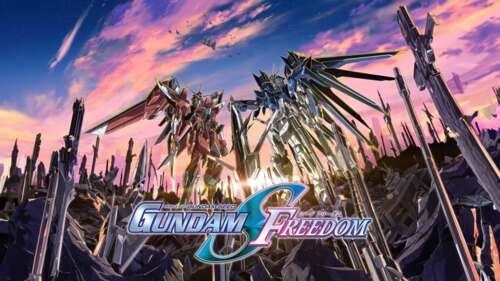 A high-resolution view of the ZGMF-X10A Freedom Gundam and ZGMF-X09A Justice Gundam... high definition wallpaper