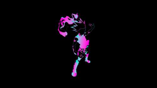A cinematic 5K anime portrait of a Hunter x Hunter character against a minimalist... wallpaper images
