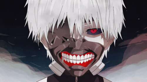 Ken Kaneki in his monstrous Kakuja form from Tokyo Ghoul free wallpaper